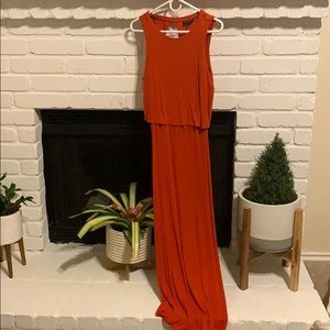 Xs top shop long dress